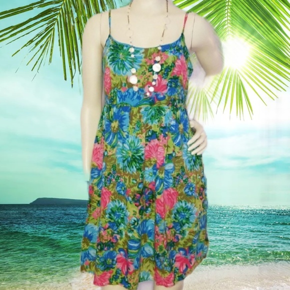 Forever 21 Dresses & Skirts - NEW ITEM.  FOREVER 21 TROPICAL DRESS